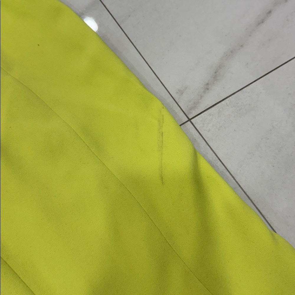 House of CB Strapless Corset-Detail Lime Green Bodycon Dress Medium-Plus cup - Picture 5 of 5